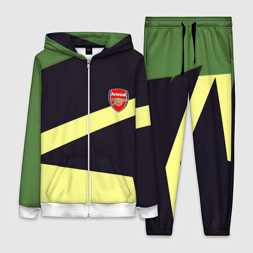 Женский костюм Arsenal geometry / 3D-Белый – фото 1