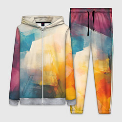 Женский костюм Живопись мазками