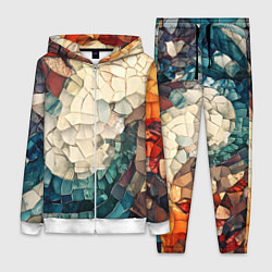 Женский костюм Мозаика в виде плитки