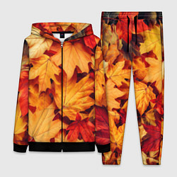 Женский костюм Осенние кленовые листья