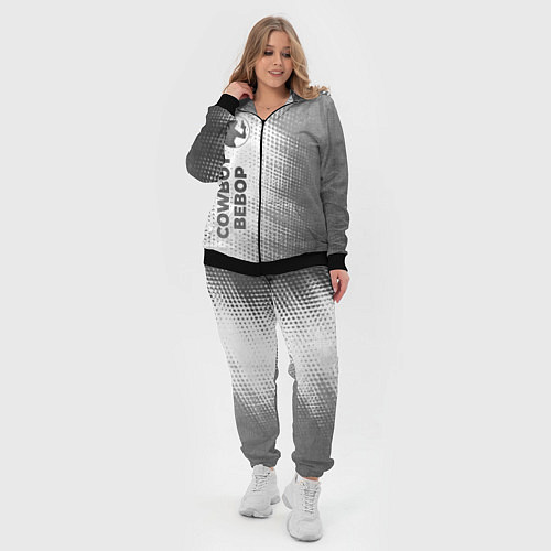 Женский костюм Cowboy Bebop - white gradient по-вертикали / 3D-Черный – фото 4