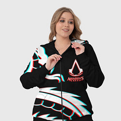 Женский 3D-костюм Assassins Creed Shadows game, цвет: 3D-черный — фото 2