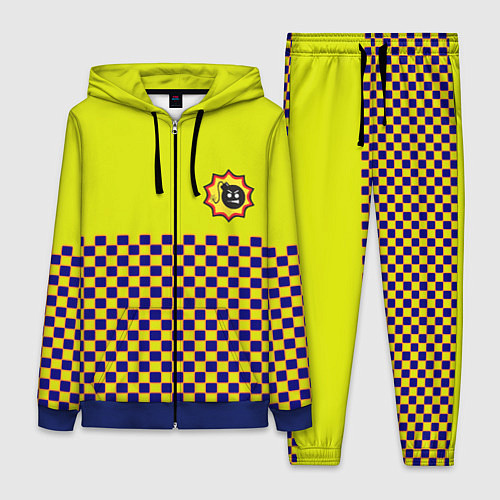 Женский костюм Serious Sam pattern / 3D-Синий – фото 1