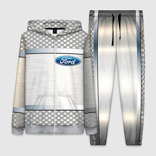 Женский костюм FORD metal steel auto / 3D-Меланж – фото 1