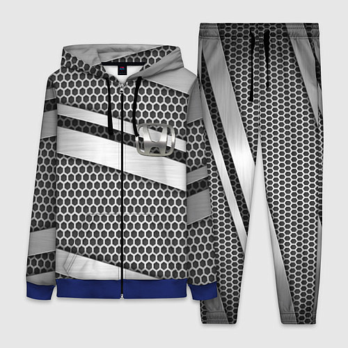 Женский костюм Honda metal steel / 3D-Синий – фото 1