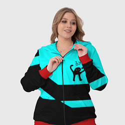 Женский 3D-костюм Ъуъ съука геометрия, цвет: 3D-красный — фото 2