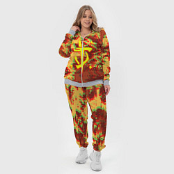 Женский 3D-костюм Doom камуфляж глитч, цвет: 3D-меланж — фото 2