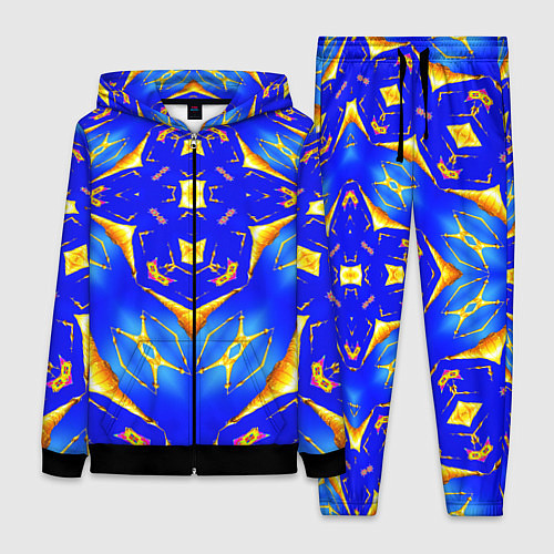 Женский костюм Оптические стёкла абстракция / 3D-Черный – фото 1