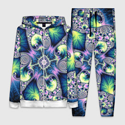 Женский костюм Оптический фрактал абстрактные узоры