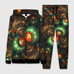 Женский костюм Фрактальный узор абстрактный