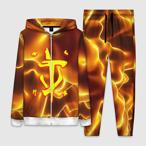 Женский костюм Doom грозовой стиль марса / 3D-Белый – фото 1