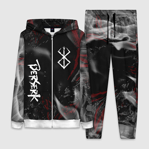 Женский костюм Берсерк - пламя / 3D-Белый – фото 1