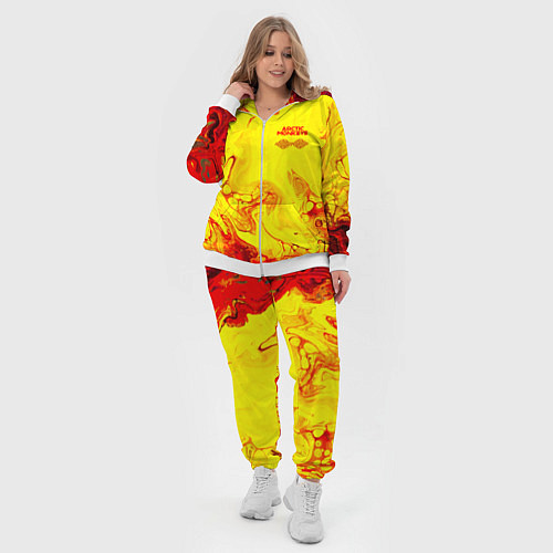 Женский костюм Arctic Monkeys - ядовитые подтеки / 3D-Белый – фото 4