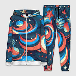 Женский костюм Абстракция ёлочных игрушек