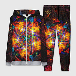 Женский костюм Оптический дым текстура