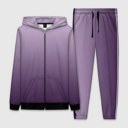 Женский костюм Градиент мягкий холодный сиреневый