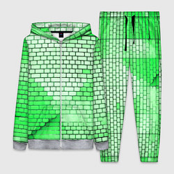 Женский костюм Зелёные кирпичики