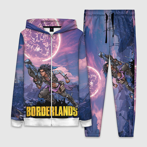 Женский костюм Borderlands вооружение / 3D-Белый – фото 1