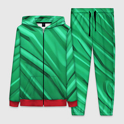 Женский костюм Зелёный пластик
