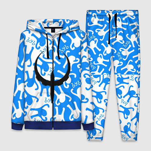 Женский костюм Ъуъ съука x quake / 3D-Синий – фото 1