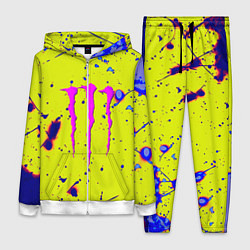 Женский костюм Monster energy краски