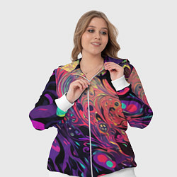 Женский 3D-костюм Интерференционные цвета, цвет: 3D-белый — фото 2