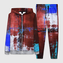 Женский костюм Ржавчина красно-белая