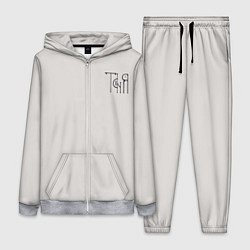 Женский костюм Вязью Таня - чёрная надпись