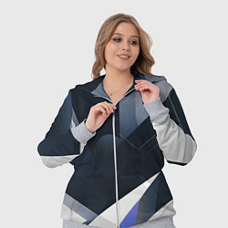 Женский 3D-костюм Абстракция город следующего века, цвет: 3D-меланж — фото 2