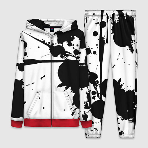 Женский костюм Art blots - vanguard / 3D-Красный – фото 1