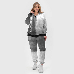 Женский 3D-костюм Sally Face - grey gradient по-вертикали, цвет: 3D-черный — фото 2