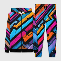 Женский костюм Абстракция с граффити