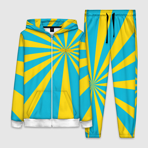 Женский костюм Воздушно-космические силы / 3D-Белый – фото 1