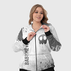 Женский 3D-костюм Babymetal - white gradient вертикально, цвет: 3D-черный — фото 2