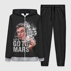 Женский 3D-костюм Илон Маск - Lets go to Mars, цвет: 3D-меланж