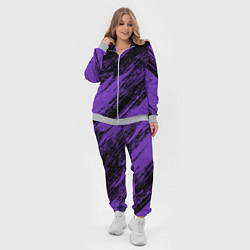 Женский 3D-костюм The color is purple and black, цвет: 3D-меланж — фото 2