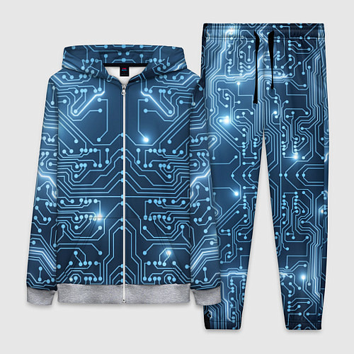 Женский костюм Системная плата / 3D-Меланж – фото 1