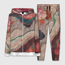 Женский костюм Абстракция из бумаги и краски