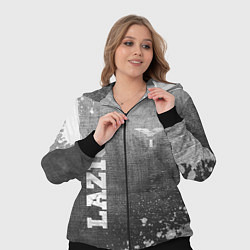 Женский 3D-костюм Lazio - grey gradient вертикально, цвет: 3D-черный — фото 2