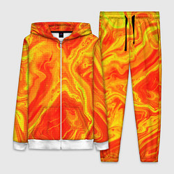 Женский костюм Огненный жёлто-красный