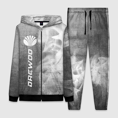 Женский костюм Daewoo - grey gradient по-вертикали / 3D-Черный – фото 1