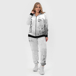 Женский 3D-костюм Scorpions - white gradient вертикально, цвет: 3D-черный — фото 2