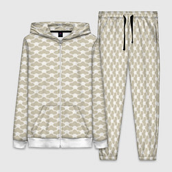 Женский костюм Геометричный узор в японском стиле