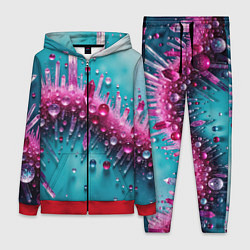 Женский костюм Розовые кристаллы