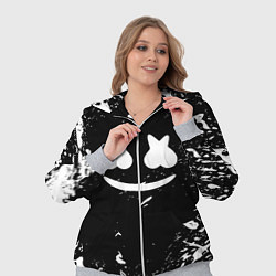 Женский 3D-костюм Marshmello брызги красок, цвет: 3D-меланж — фото 2