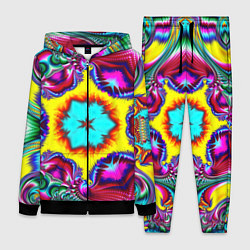 Женский костюм Абстракция узор фракталы