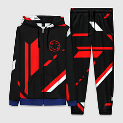 Женский костюм Nirvana текстура полосы