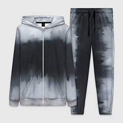 Женский 3D-костюм Разводы черной краски, цвет: 3D-меланж