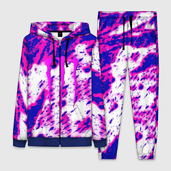 Женский 3D-костюм Monster energy краски гранж, цвет: 3D-синий