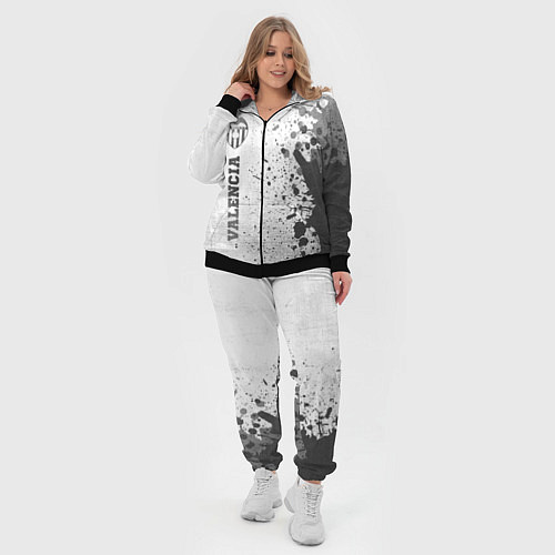 Женский костюм Valencia - white gradient по-вертикали / 3D-Черный – фото 4